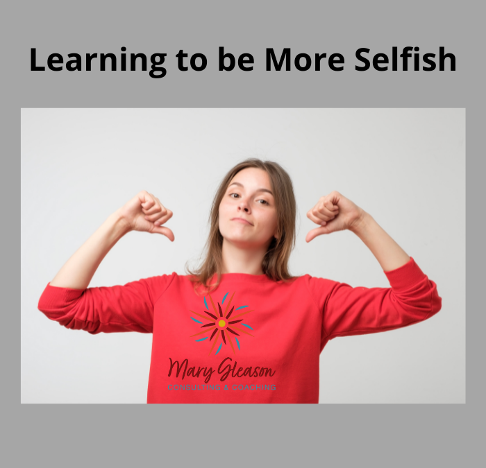 Learn To Be More Selfish