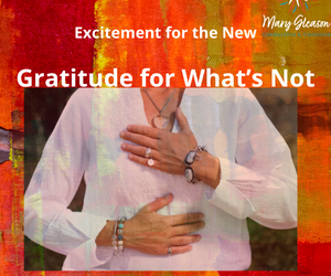 Excitement for the New. Gratitude for What’s Not.